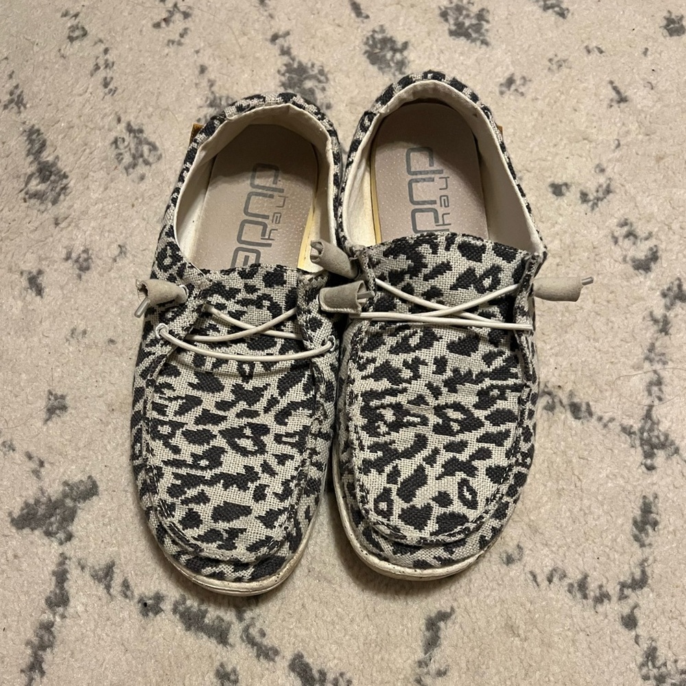 Women’s Hey Dude Grey Leopard